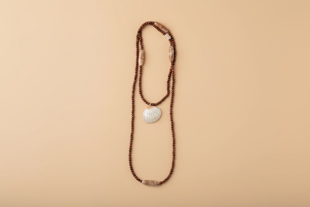 Coral Wrap Necklace